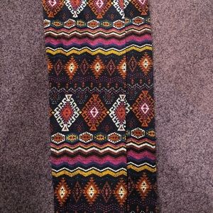 Colorful Print Leggings